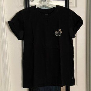 Women's Vans Off The Wall Tropical Skateboarding Shirt ~ Size Medium